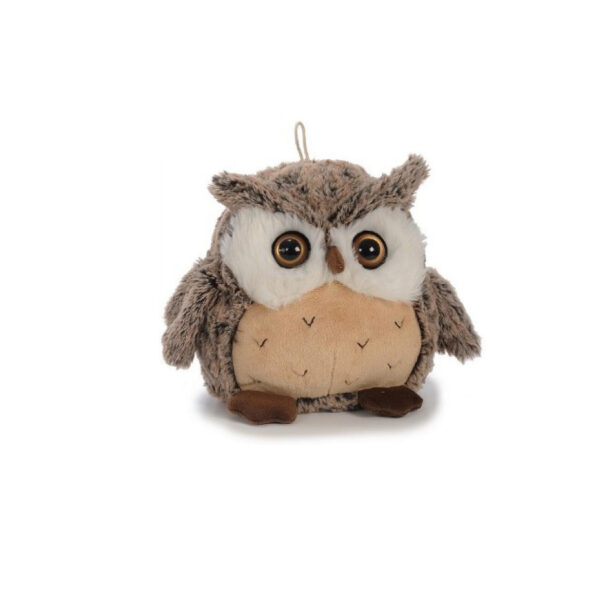 Pluche uil bruin 23 cm.
